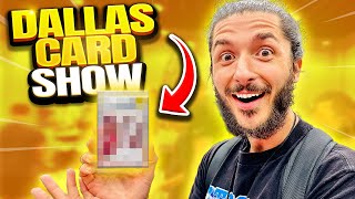 SPORTS CARDS ARE ON FIRE AT THE DALLAS CARD SHOW! (FULL VLOG)