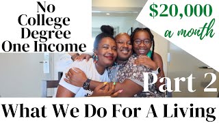 WHAT WE DO FOR A LIVING PART 2 | HOW WE MAKE $20,000 A MONTH WITH NO COLLEGE DEGREE | HAWAII WORK