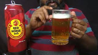 Beer Review in TAMIL- Red Horse- Philippines