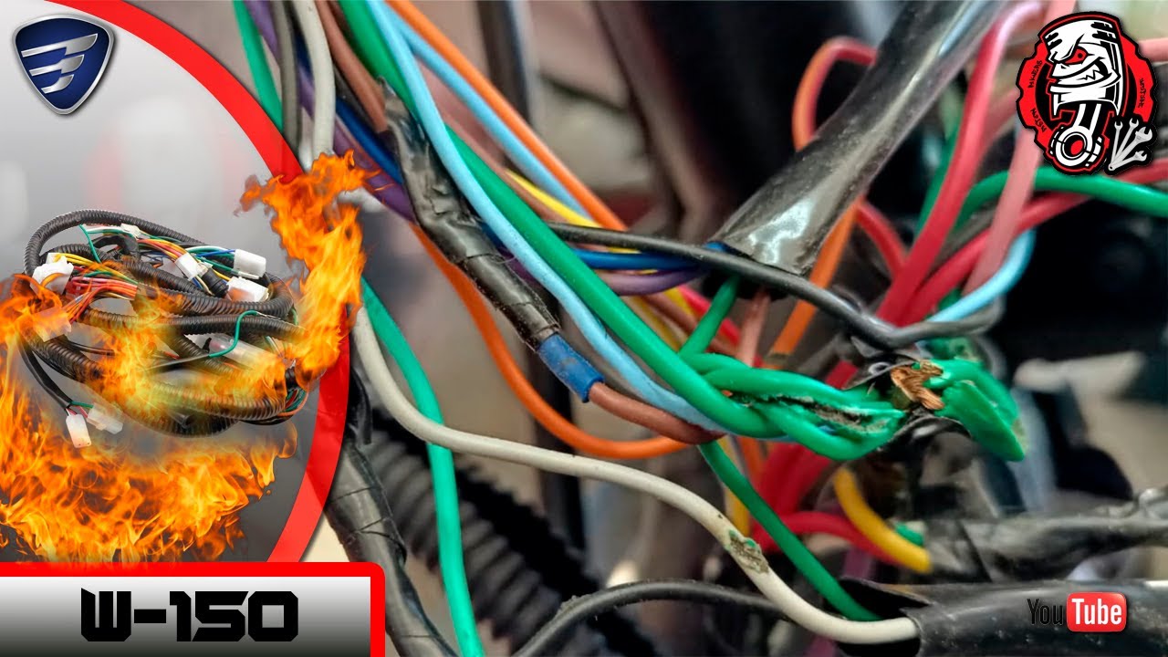 924 | ITALIKA WS-150 SE QUEMO EL ARNES NUEVO