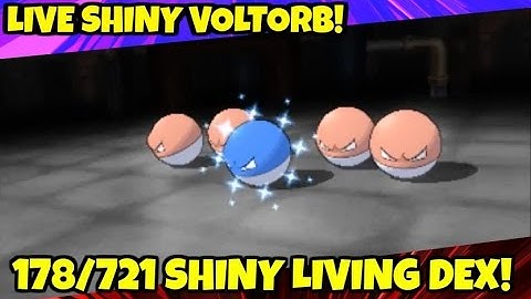 [LIVE] SHINY VOLTORB HORDE 83 ENCOUNTERS! SHINY LIVING DEX | POKEMON ORAS