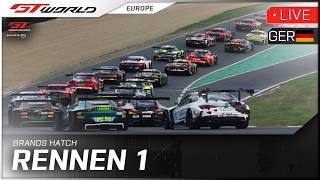LIVE | Rennen 1 | Brands Hatch | GT World Challenge powered by AWS 2026 (Deutsch)