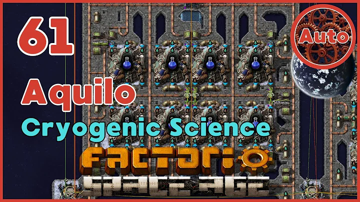 Aquilo Cryogenic Science & Calcite Ship Wrap-Up | Factorio Space Age Guide | #61