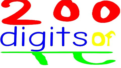 200 Digits of π (FULL SONG)