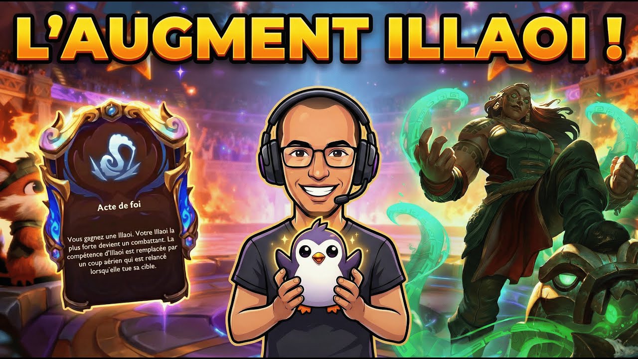 Je teste l'Augment Illaoi !! TFT SET 16