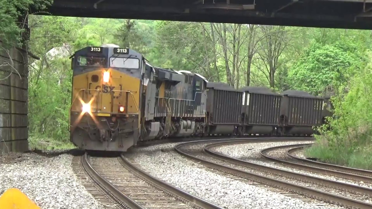 chanel perfume Three CSX Locomotive Diesel Engines
