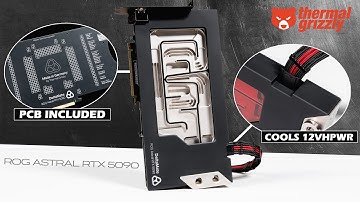 The NEW Thermal Grizzly block is HERE! DeltaMate ROG Astral 5090 Block