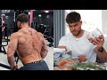 Grocery Haul To Build Muscle | Back &amp; Biceps Workout