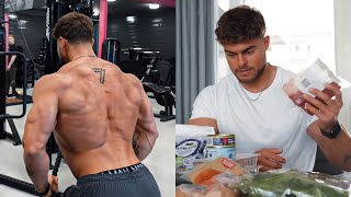 Grocery Haul To Build Muscle | Back &amp; Biceps Workout