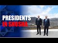 Presidents of azerbaijan and kazakhstan visited shusha