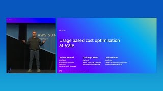 AWS Summit Sydney 2025: Usage based cost optimisation at scale