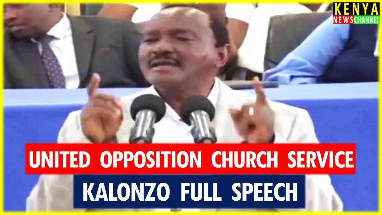 «РАССКАЖИТЕ НАМ, ЧТО УБИЛО РАЙЛУ» — сегодняшняя речь Калонзо. Чтение лекций Руто вместе с Гачагуа...