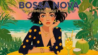 Romantic Bossa Nova ~ Smooth Jazz Melodies for a Relaxing Tropical Evening at the Beach &