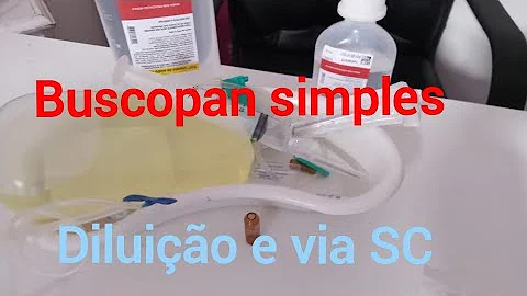 Para que serve o Buscopan simples?