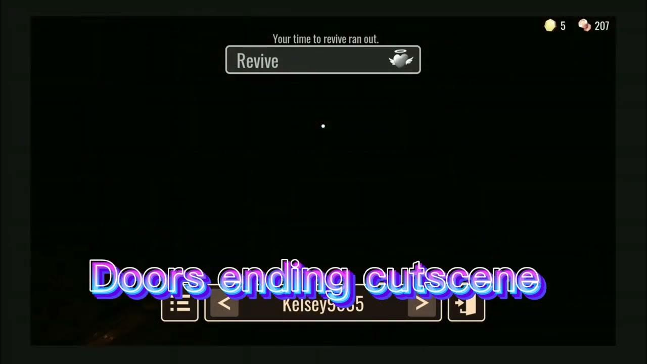Doors Ending Cutscene YouTube