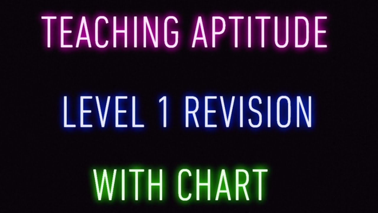 teaching-aptitude-level-1-revision-youtube