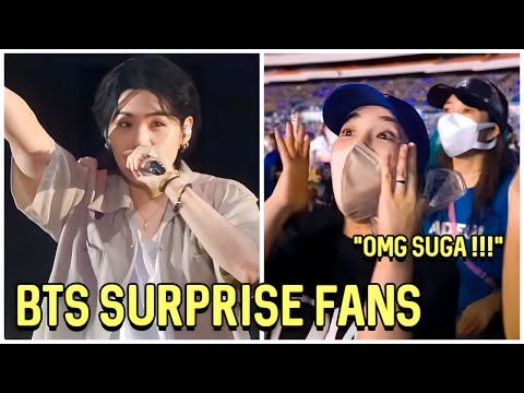 When BTS Surprise Their Fans