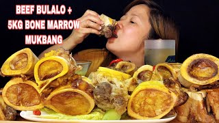 BEEF BULALO+5KG BONE MARROW MUKBANG||PUTOK BATOK MUKBANG||REAL MUKBANG|| @SimpleBisdak