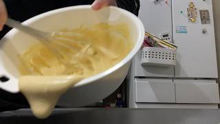 ホットケーキをつくったよ