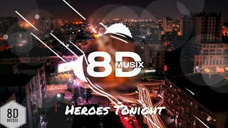 Janji - Heroes Tonight 8D ft. Johnning NCS Release