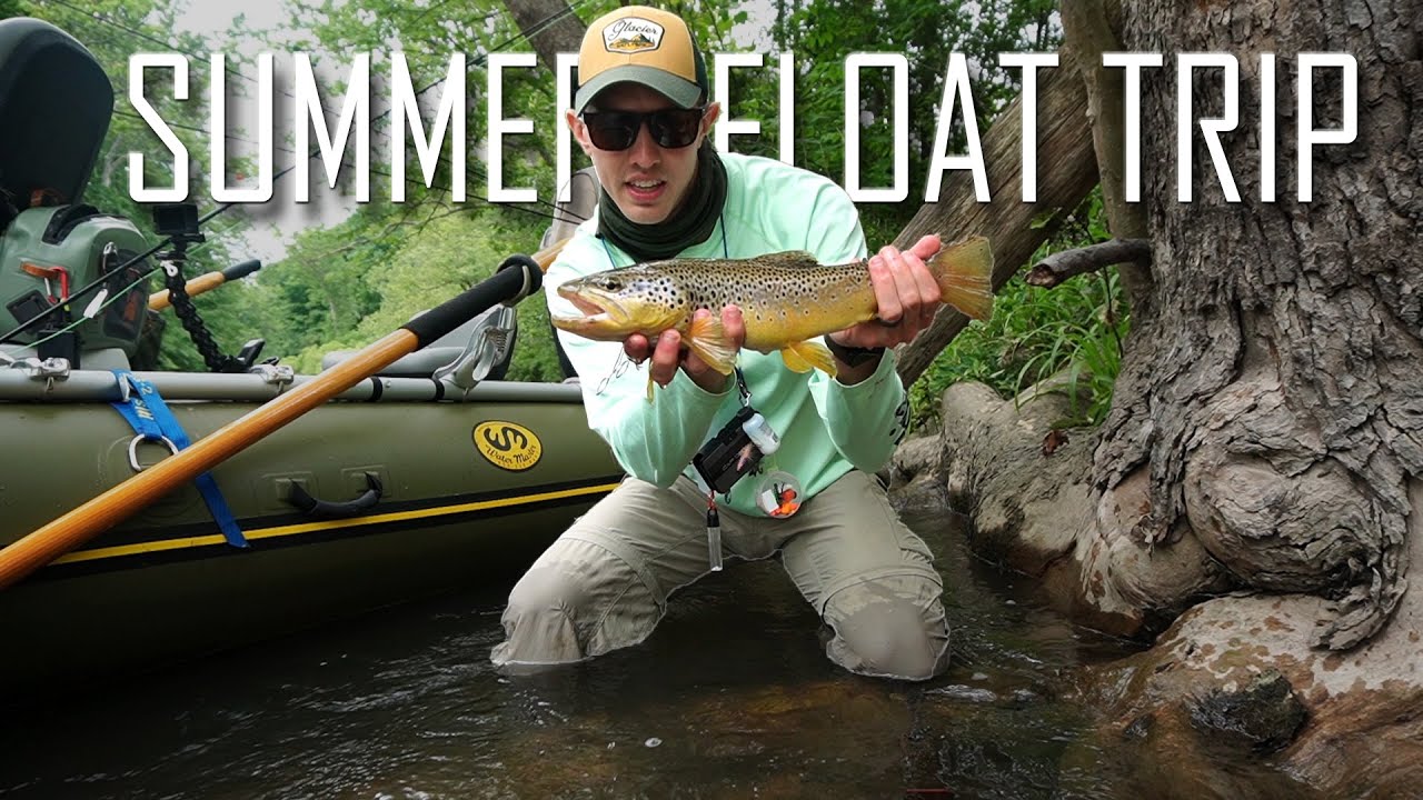 Summertime Float Trip  Pennsylvania Fly Fishing 