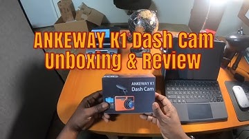 The First Company To Sell Multi Color Dash Cam On Amazon | ANKEWAY K1 Dashcam REVIEW & INSTALL