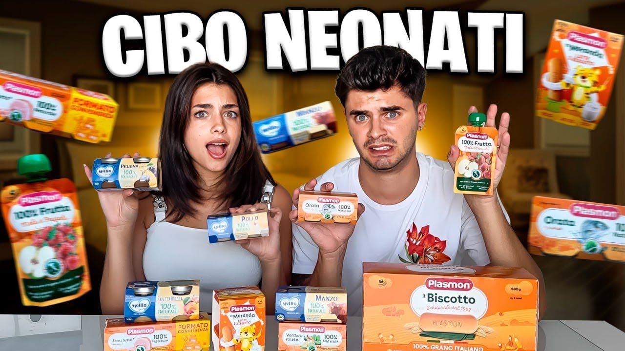 ASSAGGIAMO CIBO PER NEONATI😧 | non è andata molto bene…