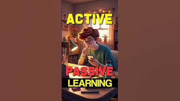 Active vs Passive Learning #shorts #studytips #students #jee #neet