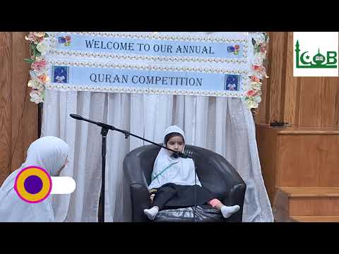 Rabia Waseem Amatullah | ICOB Quran Competition 2024 | at ICOB Academy | NJ USA