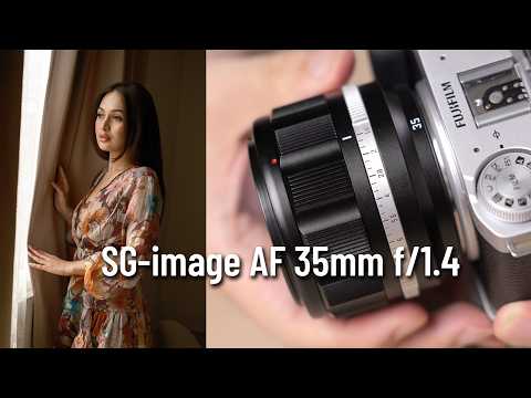 Unexpectedly GOOD! SG-Image AF 35mm f/1.4 for Fujifilm X