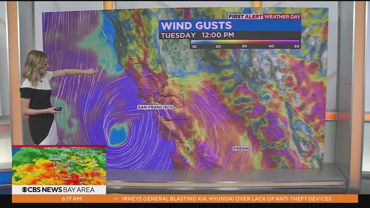 First Alert Weather Day forecast for Tuesday morning - YouTube
