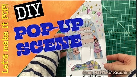 DIY Pop-Up Scene from Matthew Reinhart