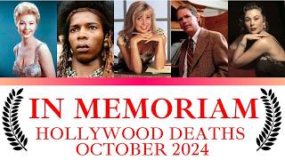 In Memoriam: Honoring Film & TV Icons We Lost in October 2024
