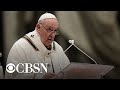 Pope Francis celebrates Christmas Eve Mass | full video