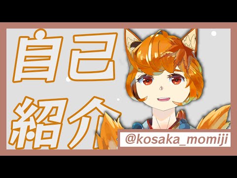 【自己紹介】はじめまして！僕はもみじ！！【新人Vtuber】