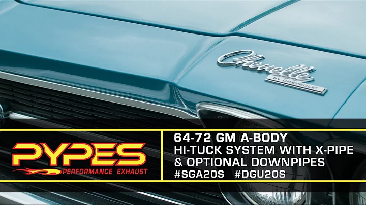 1964-72 GM A-Body Exhaust Sound Clip & Installation Video