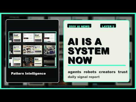 AI Is Becoming a System, Not Just a Tool | DSIV AI News