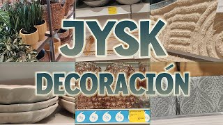 JYSK Decoración para el hogar; macetas, jarrones, mantas, alfombras, vajillas...