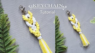 Makramee võtmehoidja/Macrame Keychain for Beginners by Ilona Makramee 85 views 2 months ago 15 minutes