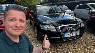 2007 Audi A6 2.0 TDI SE IN BLACK / Amazing Value