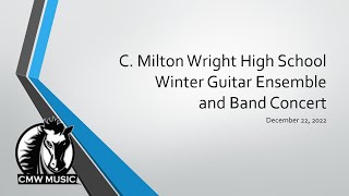 CMW Winter Guitar Ensemble and Band Concert 2022