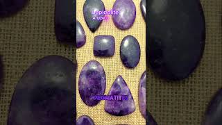 How lepidolite gets its flash! Shimmering lithium mica formed in volcanic veins.