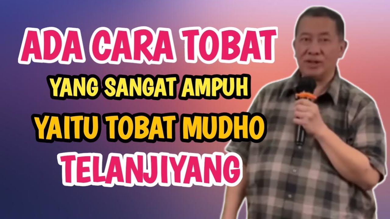 TOBAT MUDHO ATAU TELANJIYANG  SANGAT AMPUH GAK SAMPEK SEMINGGU QOBUL HAJAT #ilmurdayterbaru