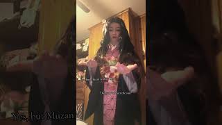 Questions Nezuko would get asked probably: #nezukocosplay #cosplay