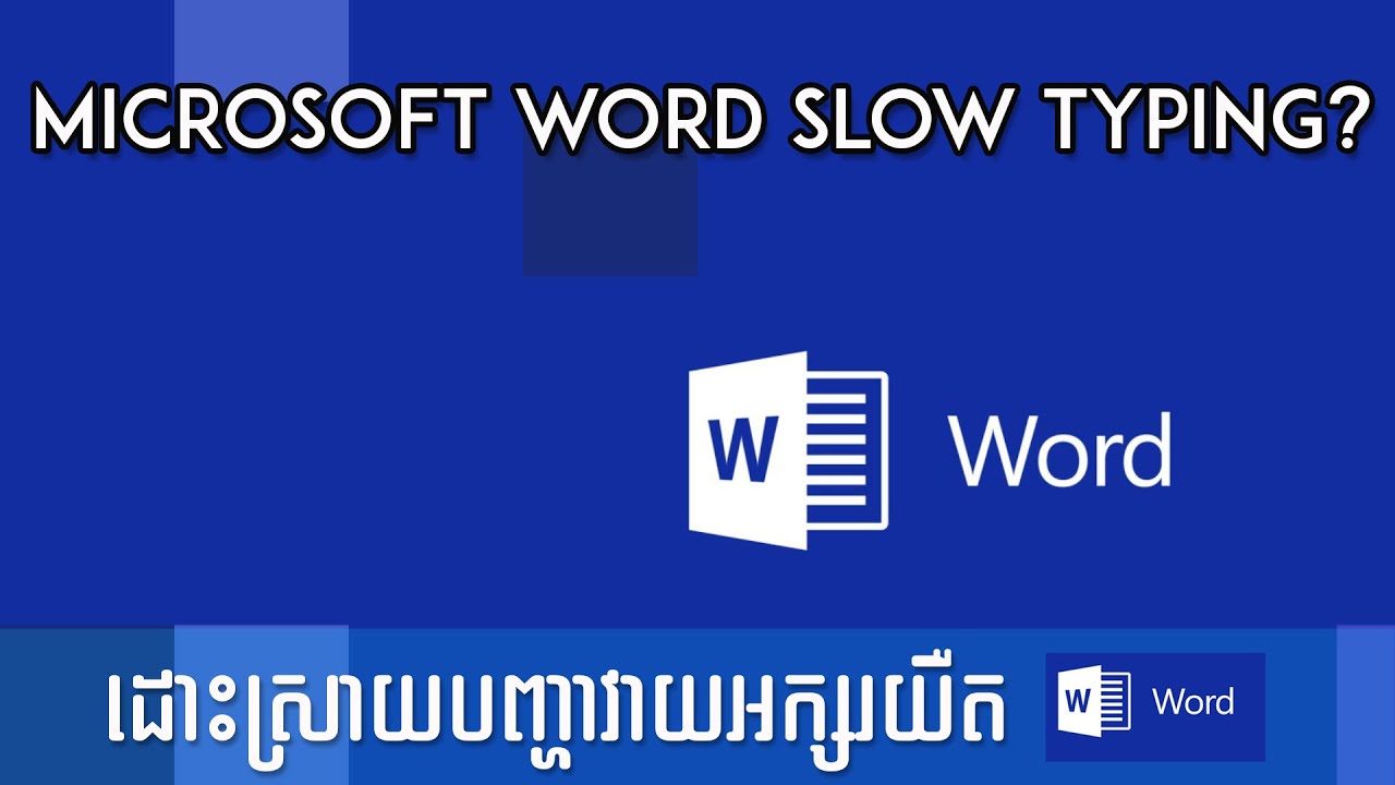 microsoft word is slow