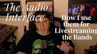 Live streaming your band (Audio Interface Show and Tell)