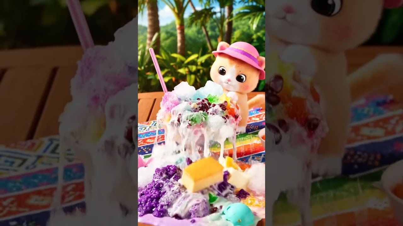 Halo-Halo Avalanche! 🍧 Ice Slide Disaster  –