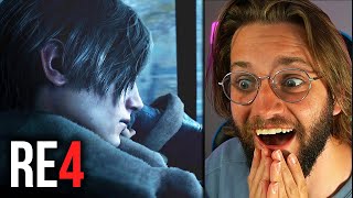 RESIDENT EVIL 4 REACTION!! (I lost my mind)