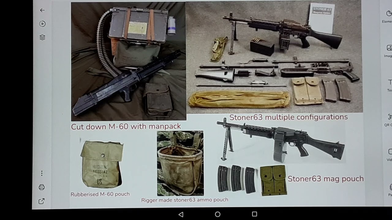 Mac v sog weapons Vietnam "with items explained"
