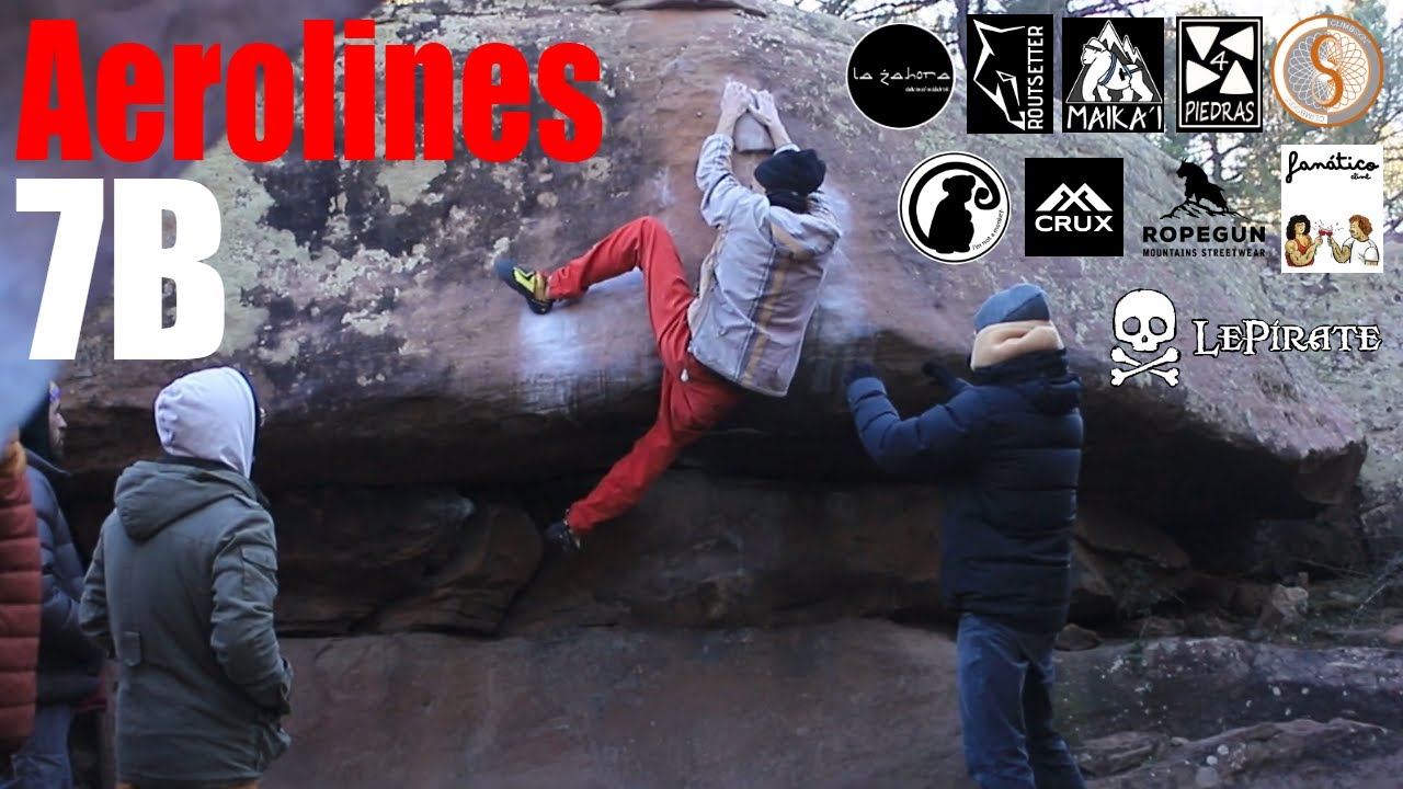 Aerolines 7B | Albarracín Boulder | Sector Parking